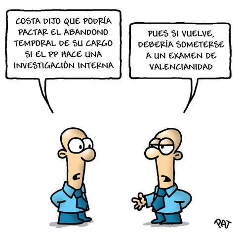 Costa y el PP