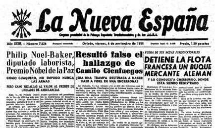 La Nueva España - Organo de la Falange Española Tradicionalista y de las JONS La Nueva España - Organo de Falange Española y de las JONS