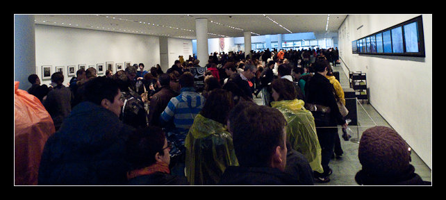 Colas en el MoMa