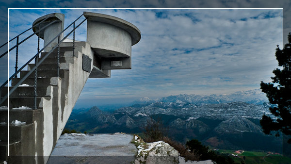 El Mirador del Fitu después de la nevada