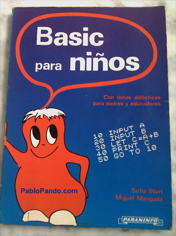 Basic para niños: Mi primer libro de informática