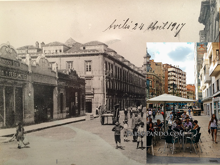 Calle La Cámara, Avilés: 100 años